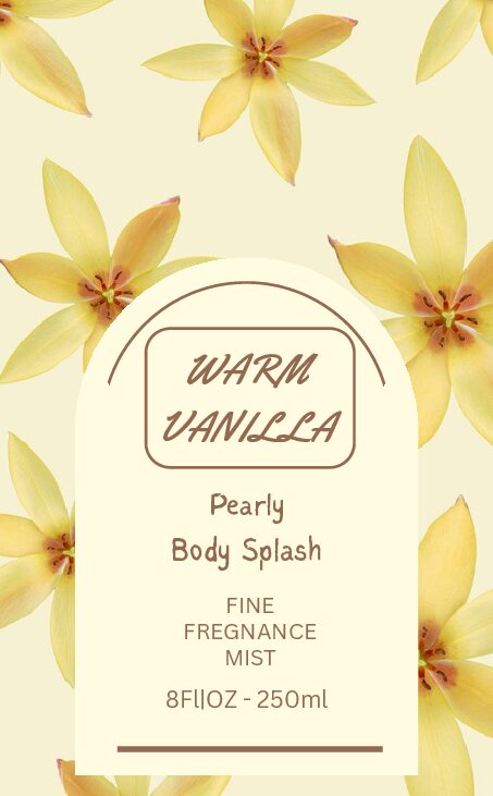 Body Splash | Warm Vanilla | 250ml